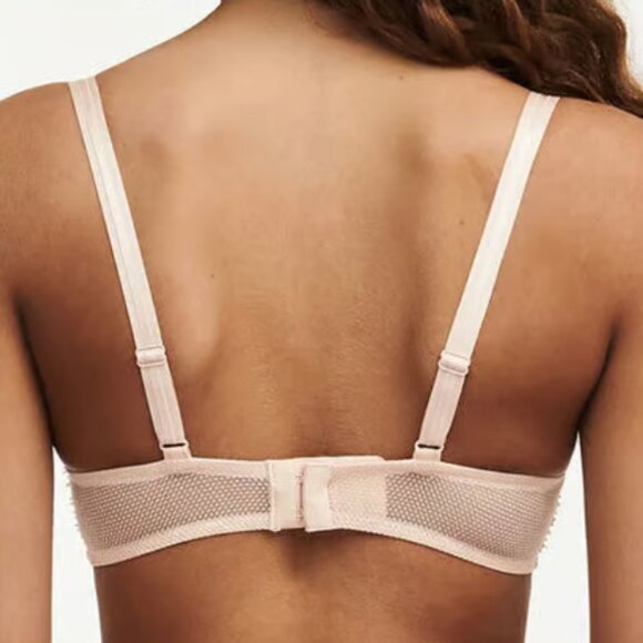 Chantelle Day to Night Lace Unlined Demi Bra  - Dusky Lavender NWT - Picture 8 of 8